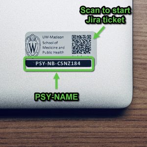 New 2026 tag with QR code